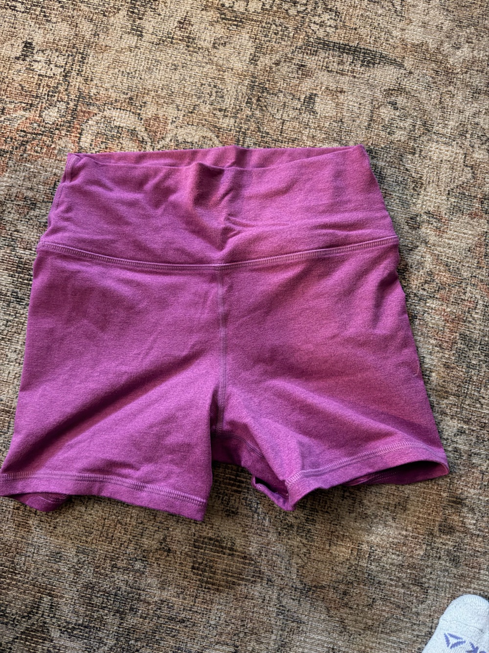 Fleo Magenta High-Rise Bike Shorts
